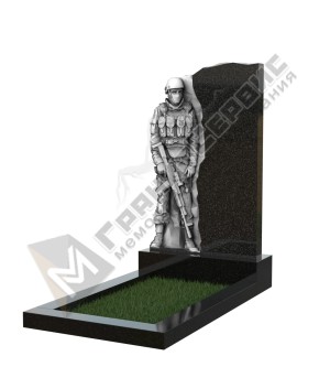 Памятник с солдатом