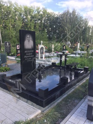 Благоустройство из гранитной плитки