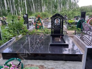 Благоустройство из гранитной плитки