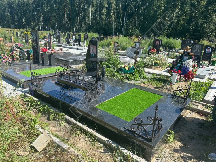 Благоустройство из гранитной плитки