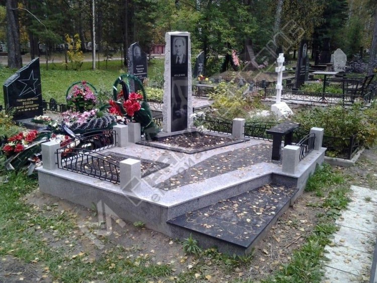 Благоустройство из гранитной плитки