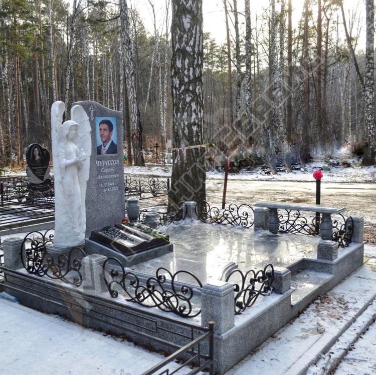 Благоустройство из гранитной плитки