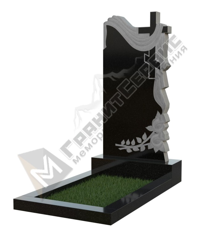 Крест и розы