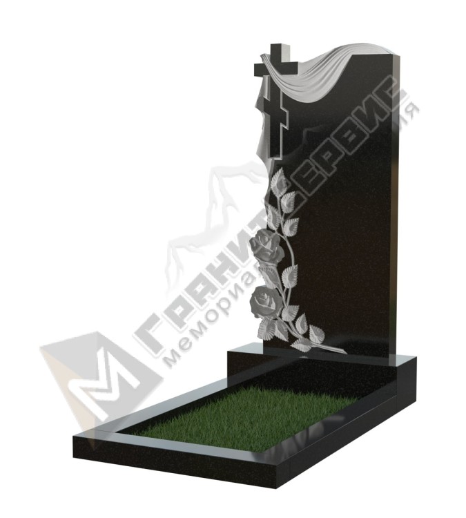 Крест и розы