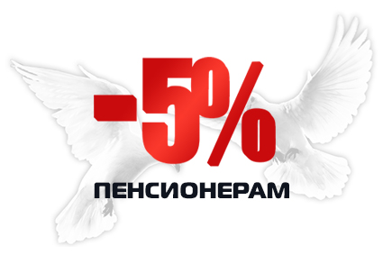 СКИДКА 5% пенсионерам на памятник